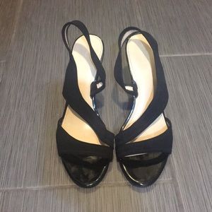 Beautiful worn strappy Calvin Klein size 11 heels